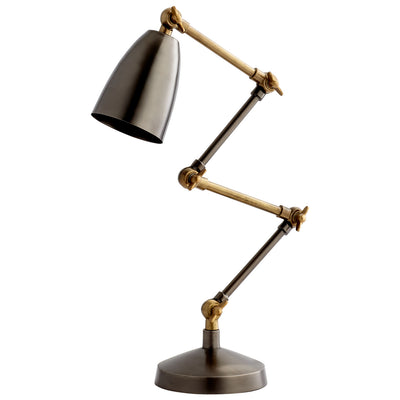 Cyan - 07028 - One Light Table Lamp - Angleton - Bronze And Black