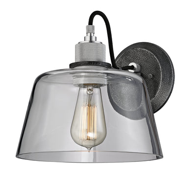 Troy Lighting - B6151 - One Light Wall Sconce - Audiophile - Old Silver And Polished Alumin