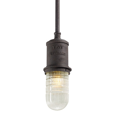 Troy Lighting - F4348 - One Light Hanging Lantern - Dock Street - Centennial Rust