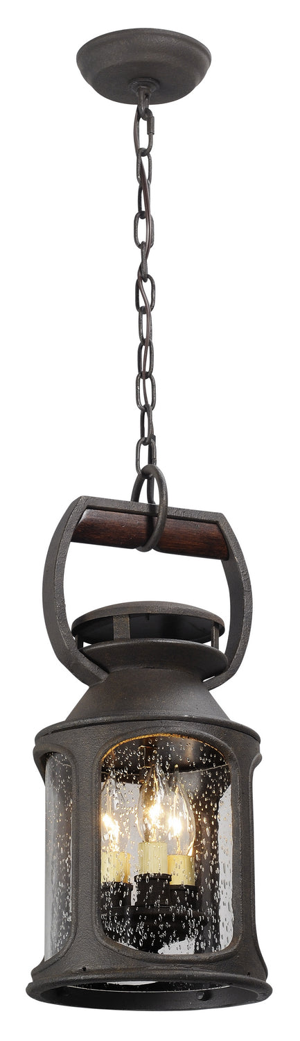Troy Lighting - F4517-HBZ - Three Light Pendant - Old Trail - Centennial Rust