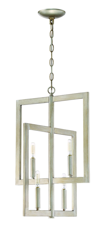 Craftmade - 44934-GT - Four Light Foyer Pendant - Portrait - Gold Twilight