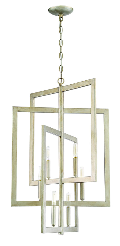 Craftmade - 44936-GT - Six Light Foyer Pendant - Portrait - Gold Twilight