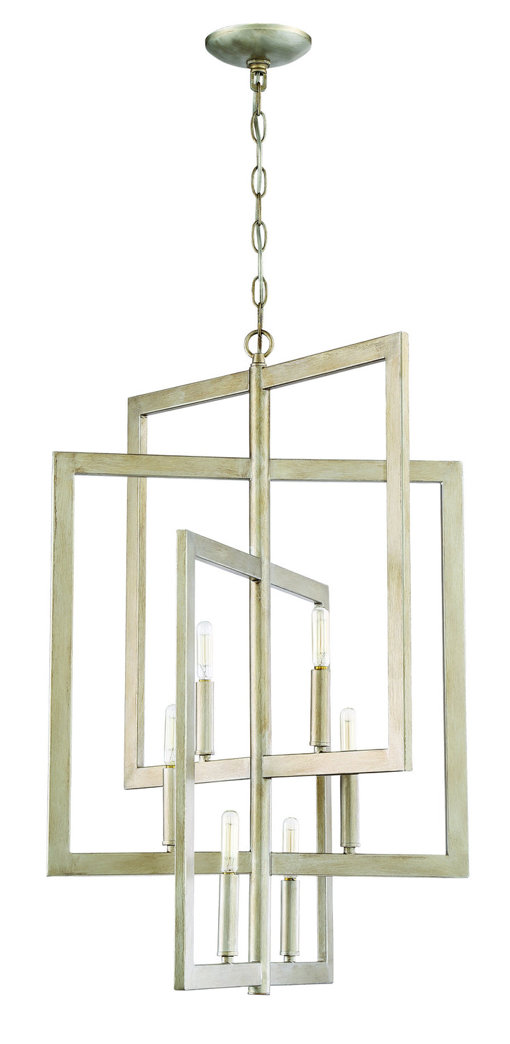 Craftmade - 44936-GT - Six Light Foyer Pendant - Portrait - Gold Twilight
