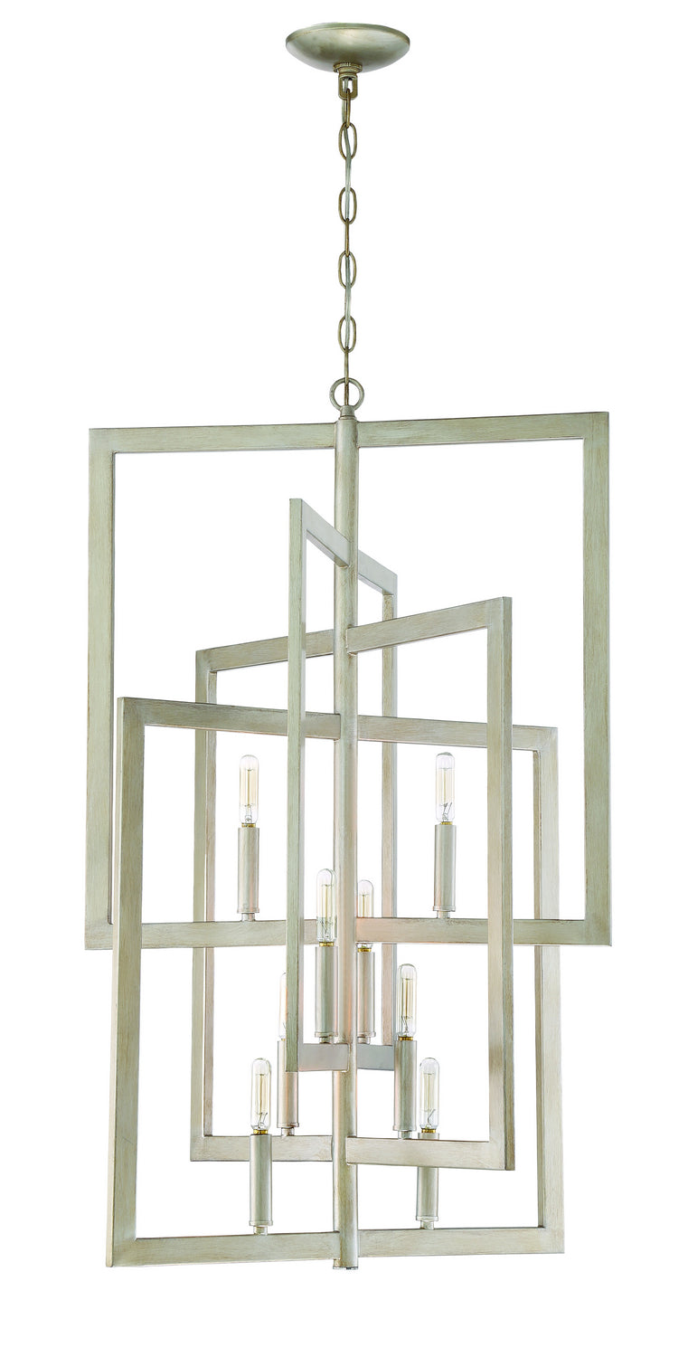 Craftmade - 44938-GT - Eight Light Foyer Pendant - Portrait - Gold Twilight