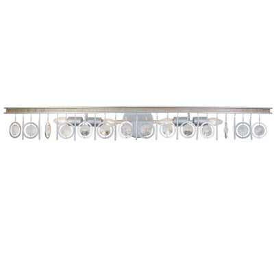 Varaluz - 296B04SICM - Four Light Bath - Charmed - Silver w/ Champagne Mist