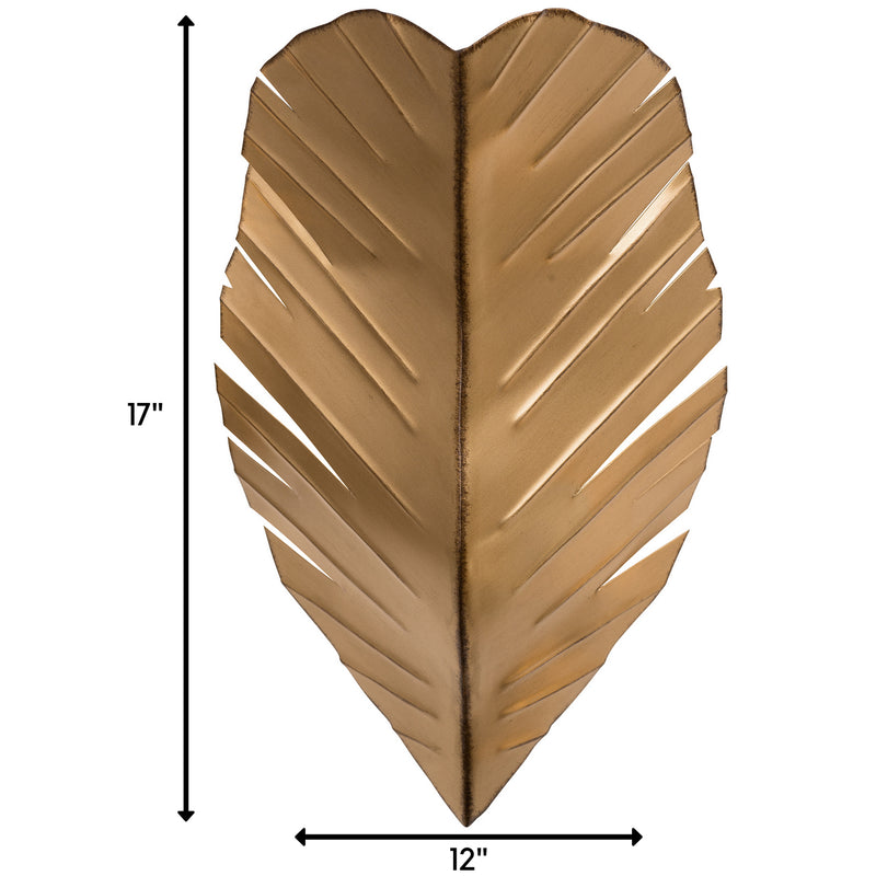 Banana Leaf Sconce