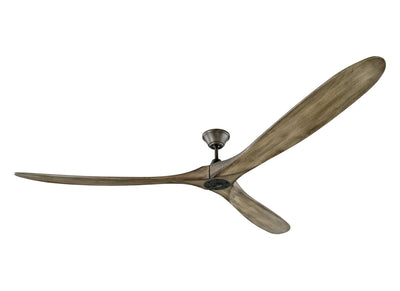 Visual Comfort Fan - 3MAVR88AGP - 88``Ceiling Fan - Maverick 88 - Aged Pewter