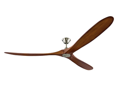 Visual Comfort Fan - 3MAVR88BSKOA - 88``Ceiling Fan - Maverick 88 - Brushed Steel