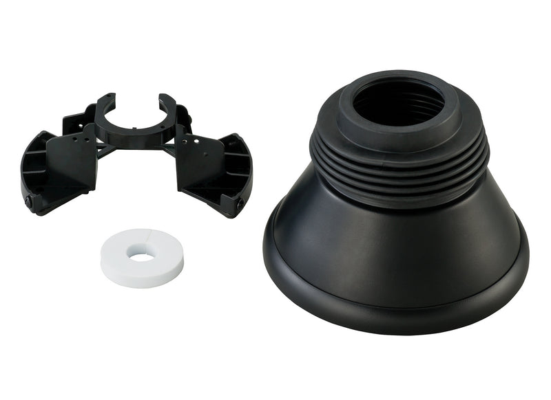 Visual Comfort Fan - MCM95BK - Slope Ceiling Canopy Kit - Minimalist / Minimalist Max - Matte Black