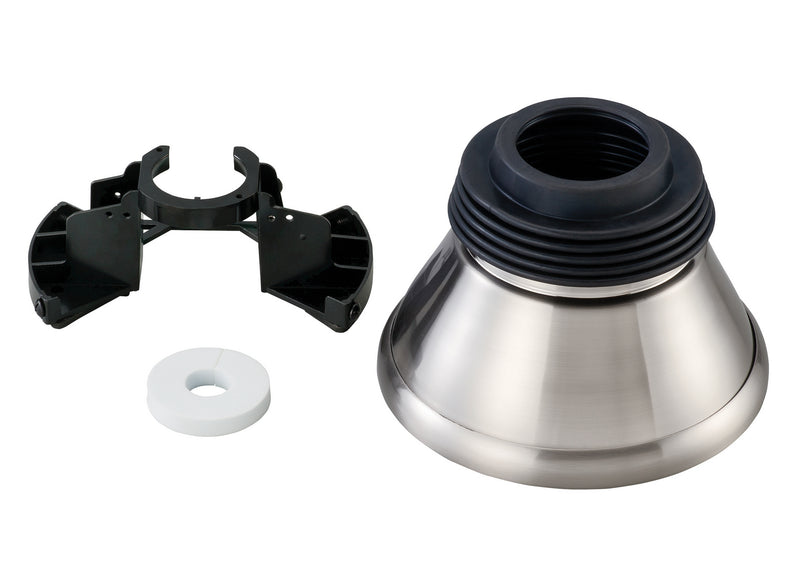 Visual Comfort Fan - MCM95BS - Slope Ceiling Canopy Kit - Minimalist / Minimalist Max - Brushed Steel