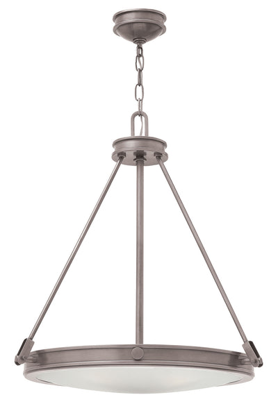 Hinkley - 3384AN - LED Pendant - Collier - Antique Nickel