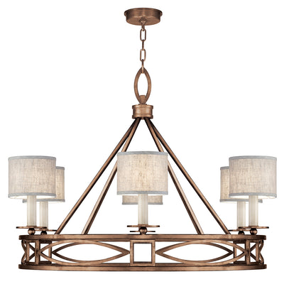 Fine Art - 887640-11ST - Six Light Chandelier - Cienfuegos - Bronze