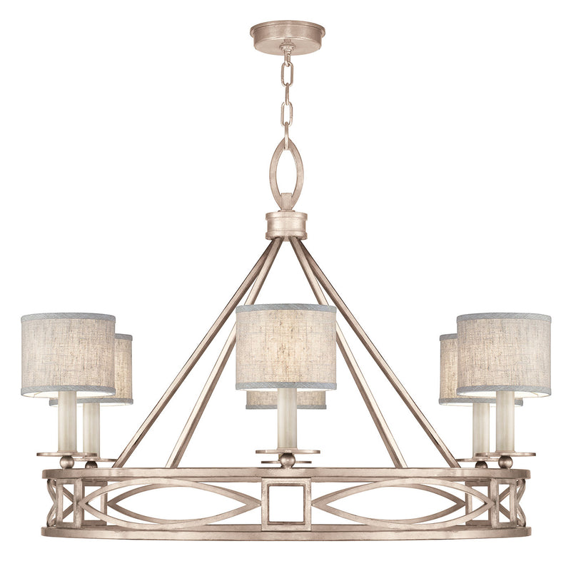 Fine Art - 887640-21ST - Six Light Chandelier - Cienfuegos - Gray