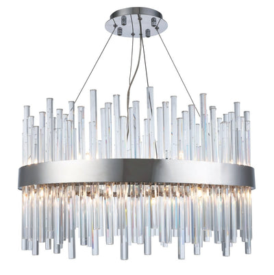 Elegant Lighting - 3000D25C - 16 Light Chandelier - Dallas - Chrome