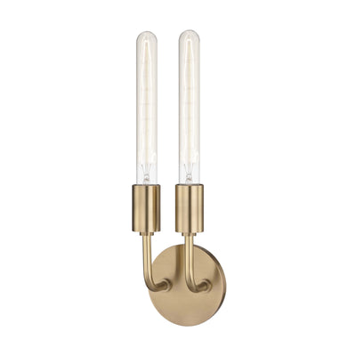 Mitzi - H109102-AGB - Two Light Wall Sconce - Ava - Aged Brass