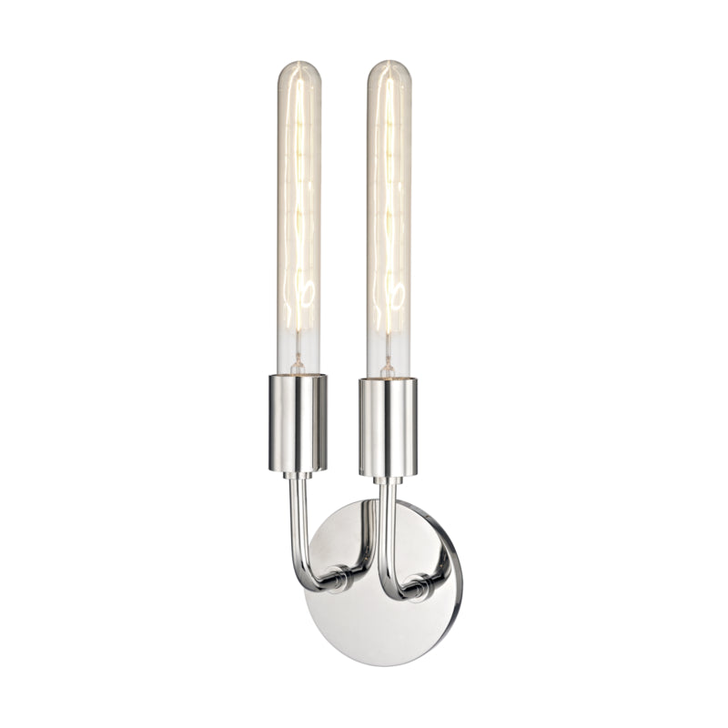 Mitzi - H109102-PN - Two Light Wall Sconce - Ava - Polished Nickel