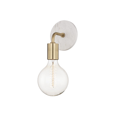 Mitzi - H110101A-AGB - One Light Wall Sconce - Chloe - Aged Brass