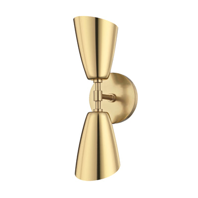 Mitzi - H115102-AGB - LED Wall Sconce - Kai - Aged Brass