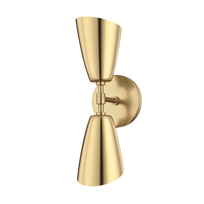 Mitzi - H115102-AGB - LED Wall Sconce - Kai - Aged Brass