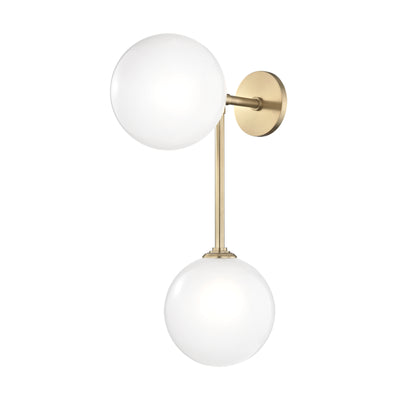 Mitzi - H122102-AGB - LED Wall Sconce - Ashleigh - Aged Brass