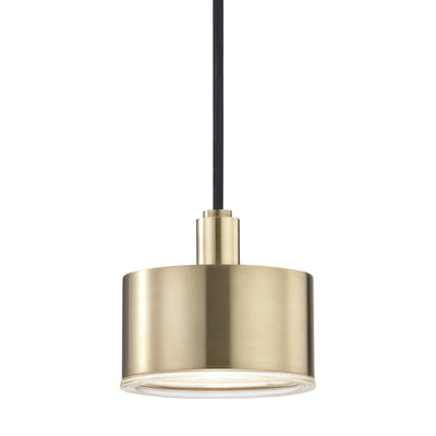 Mitzi - H159701-AGB - LED Pendant - Nora - Aged Brass