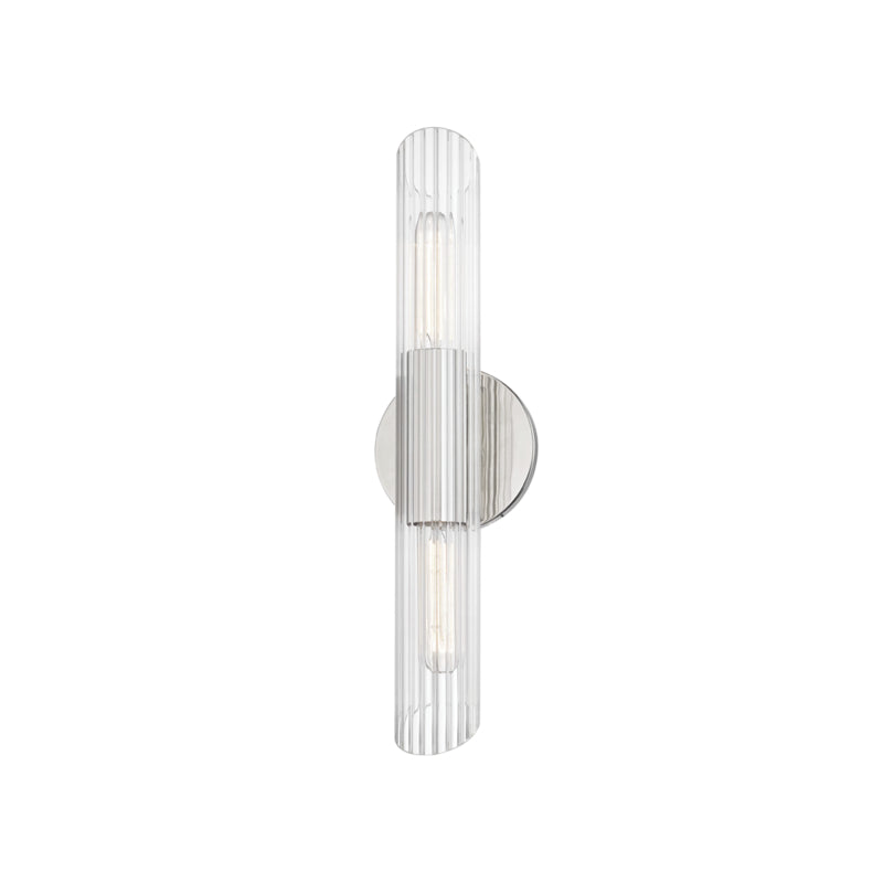 Mitzi - H177102S-PN - Two Light Wall Sconce - Cecily - Polished Nickel