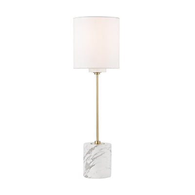 Mitzi - HL153201-AGB - One Light Table Lamp - Fiona - Aged Brass