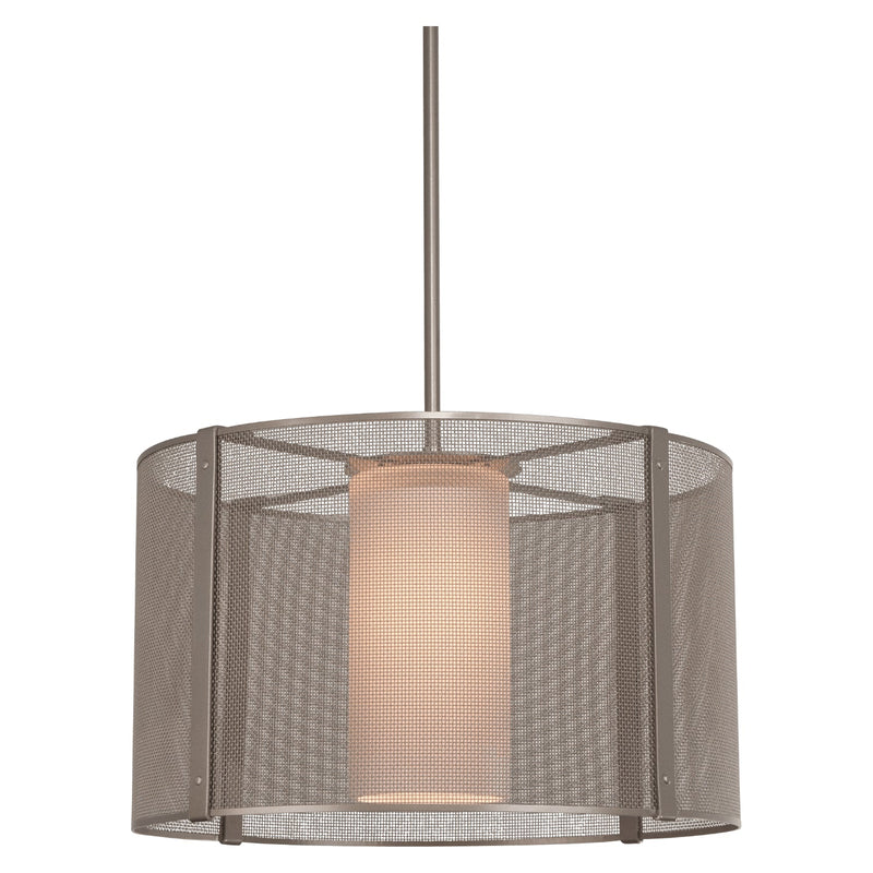 Hammerton Studio - CHB0019-18-BS-F-001-L1 - LED Pendant - Uptown Mesh - Metallic Beige Silver