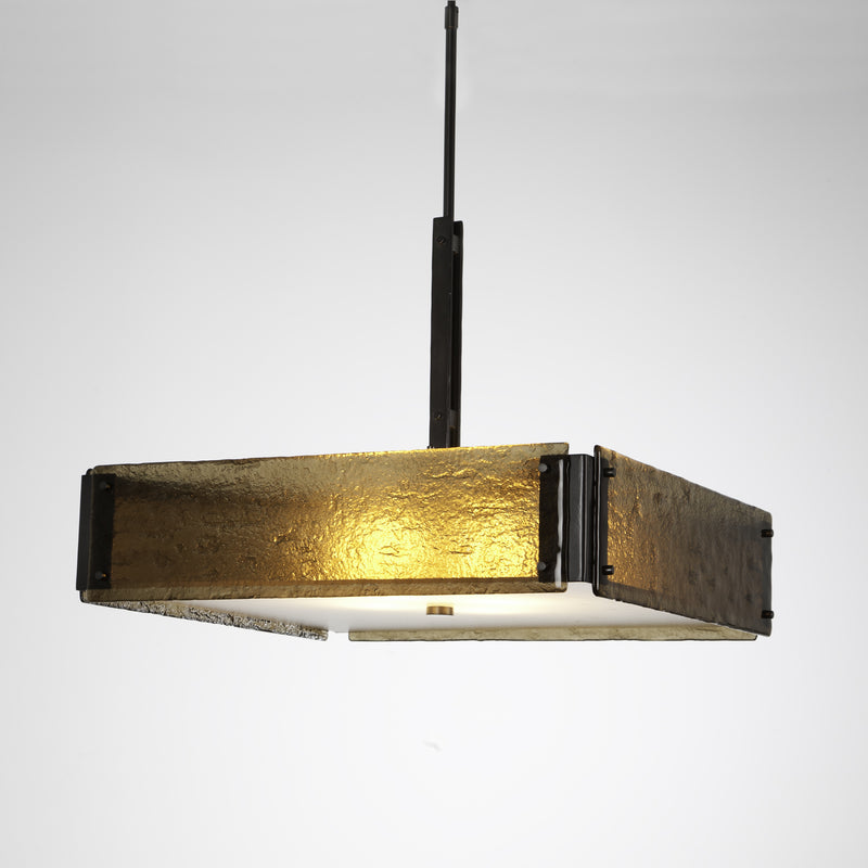 Hammerton Studio - CHB0026-0A-GM-BG-001-E2 - Four Light Chandelier - Urban Loft - Gunmetal
