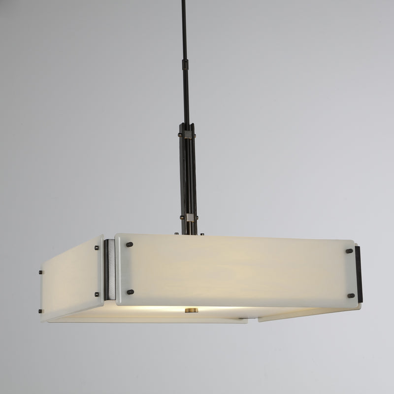 Hammerton Studio - CHB0026-0A-GM-IW-001-E2 - Four Light Chandelier - Urban Loft - Gunmetal