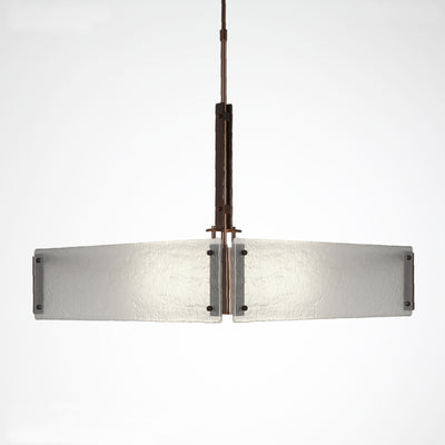 Hammerton Studio - CHB0026-0A-RB-FG-001-E2 - Four Light Chandelier - Urban Loft - Oil Rubbed Bronze