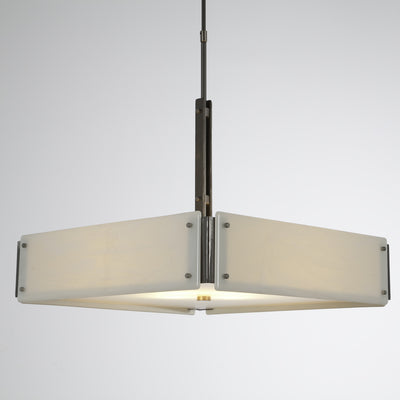 Hammerton Studio - CHB0026-0A-SN-IW-001-E2 - Four Light Chandelier - Urban Loft - Satin Nickel