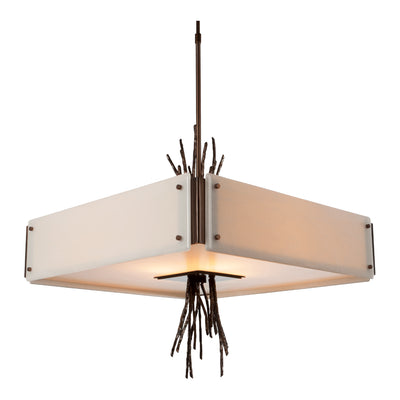 Hammerton Studio - CHB0032-0D-RB-IW-001-E2 - Four Light Chandelier - Ironwood - Oil Rubbed Bronze