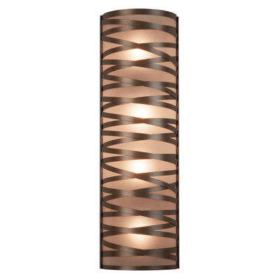 Hammerton Studio - CSB0013-24-FB-F-E2 - Four Light Wall Sconce - Tempest - Flat Bronze