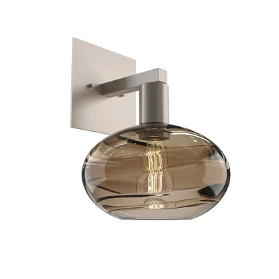 Hammerton Studio - IDB0036-11-BS-OB-E2 - One Light Wall Sconce - Coppa - Metallic Beige Silver