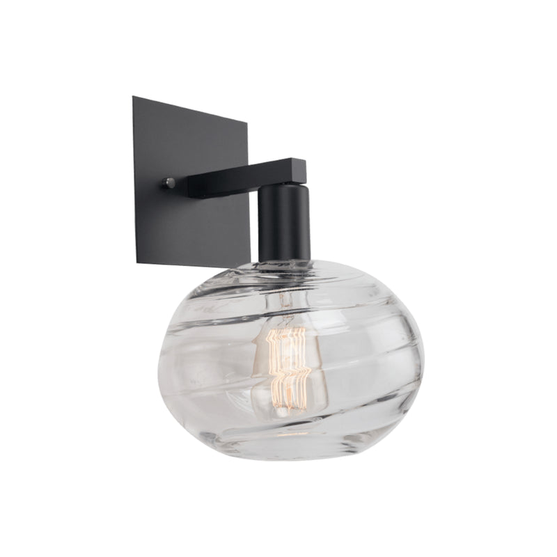 Hammerton Studio - IDB0036-11-MB-OC-E2 - One Light Wall Sconce - Coppa - Matte Black