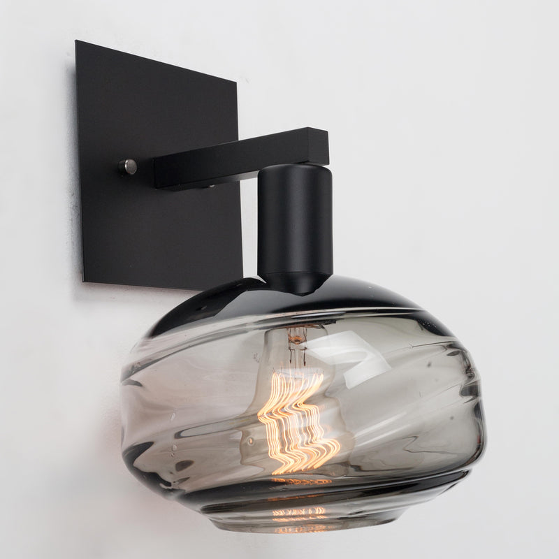 Hammerton Studio - IDB0036-11-MB-OS-E2 - One Light Wall Sconce - Coppa - Matte Black