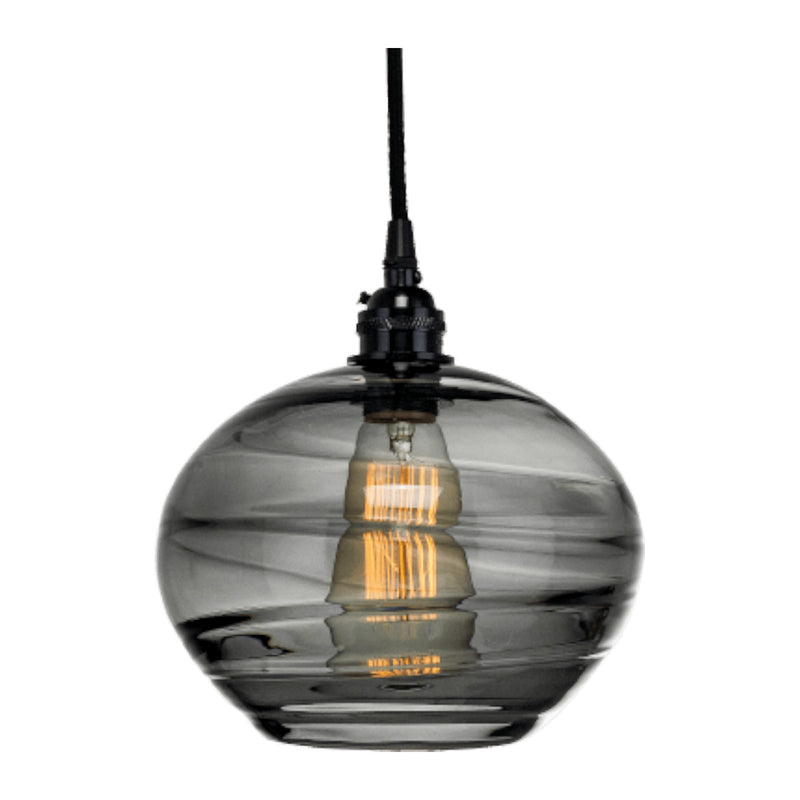Hammerton Studio - LAB0036-01-MB-OS-C01-E2 - One Light Pendant - Coppa - Matte Black
