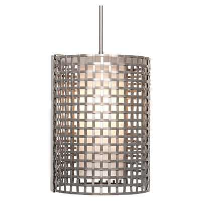 Hammerton Studio - LAB0037-16-BS-F-001-L1 - LED Pendant - Tweed - Metallic Beige Silver