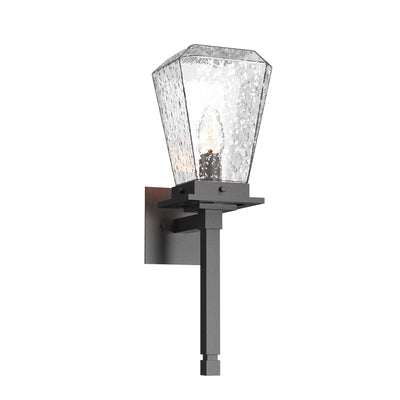 Hammerton Studio - ODB0043-0B-AG-C-E2 - One Light Wall Sconce - Outdoor-Blown - Argento Grey