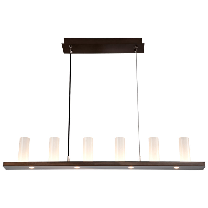 Hammerton Studio - PLB0033-0B-RB-FS-CA1-L1 - LED Linear Suspension - Carlyle - Oil Rubbed Bronze
