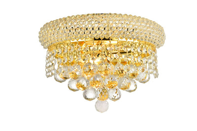 Elegant Lighting - V1800W12G/RC - Two Light Wall Sconce - Primo - Gold