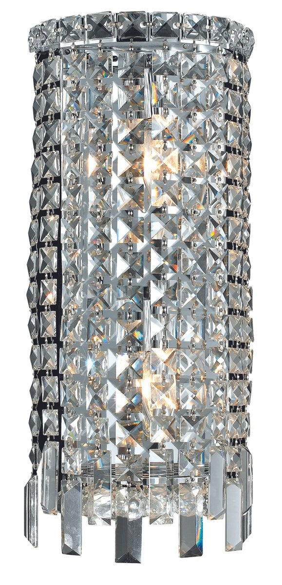 Elegant Lighting - V2031W8C/RC - Two Light Wall Sconce - Maxime - Chrome