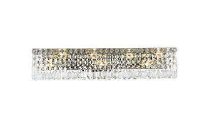 Elegant Lighting - V2032W30C/RC - Seven Light Wall Sconce - Maxime - Chrome