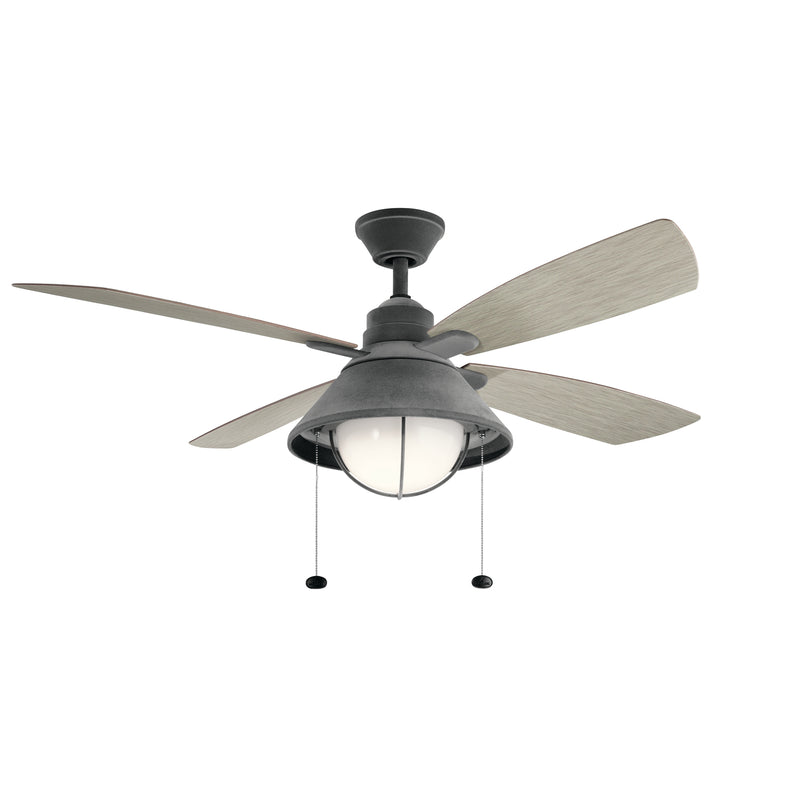 Kichler - 310181WZC - 54``Ceiling Fan - Seaside - Weathered Zinc