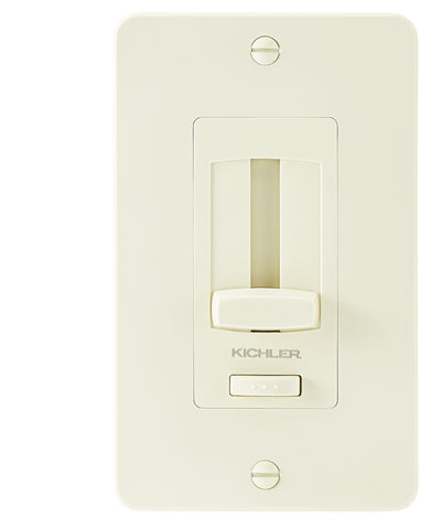 Kichler - 1DDTRIMALM - LED Driver + Dimmer Trim ALM - Under Cabinet Accessories - Almond