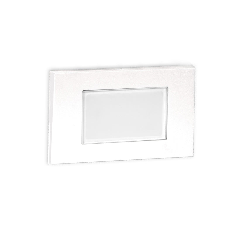 W.A.C. Lighting - WL-LED130-AM-WT - LED Step and Wall Light - Ledme Step And Wall Lights - White on Aluminum