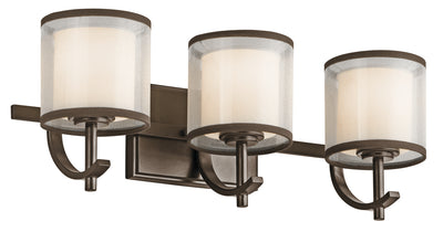 Kichler - 45451MIZ - Three Light Bath - Tallie - Mission Bronze