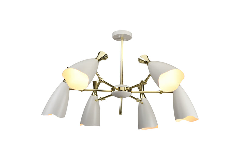 Nuevo - HGRA551 - Pendant - Cella - White