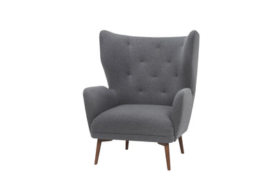 Nuevo - HGSC100 - Occasional Chair - Klara - Shale Grey